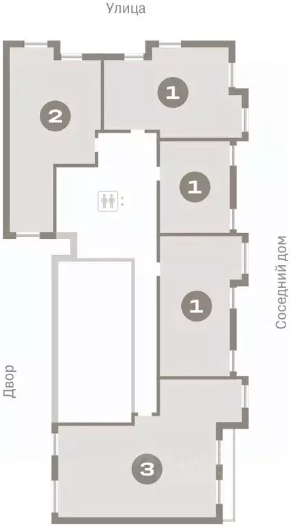 2-к кв. Новосибирская область, Новосибирский район, Краснообск рп, 3-й ... - Фото 1