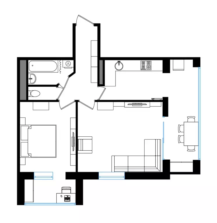 Продаётся 2-к квартира, 63.2 м - Фото 0