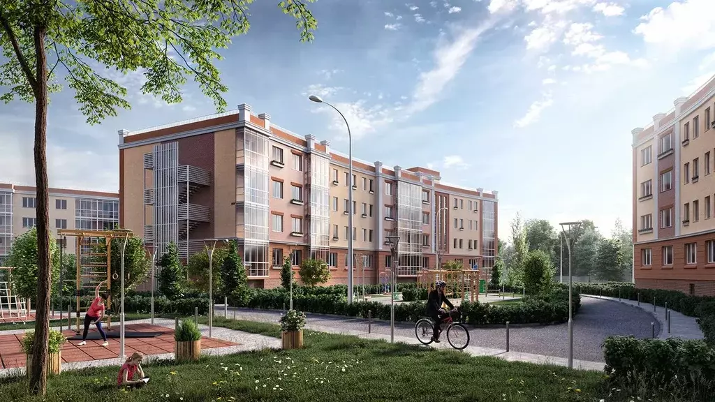 2-к квартира, 46.58 м - Фото 1