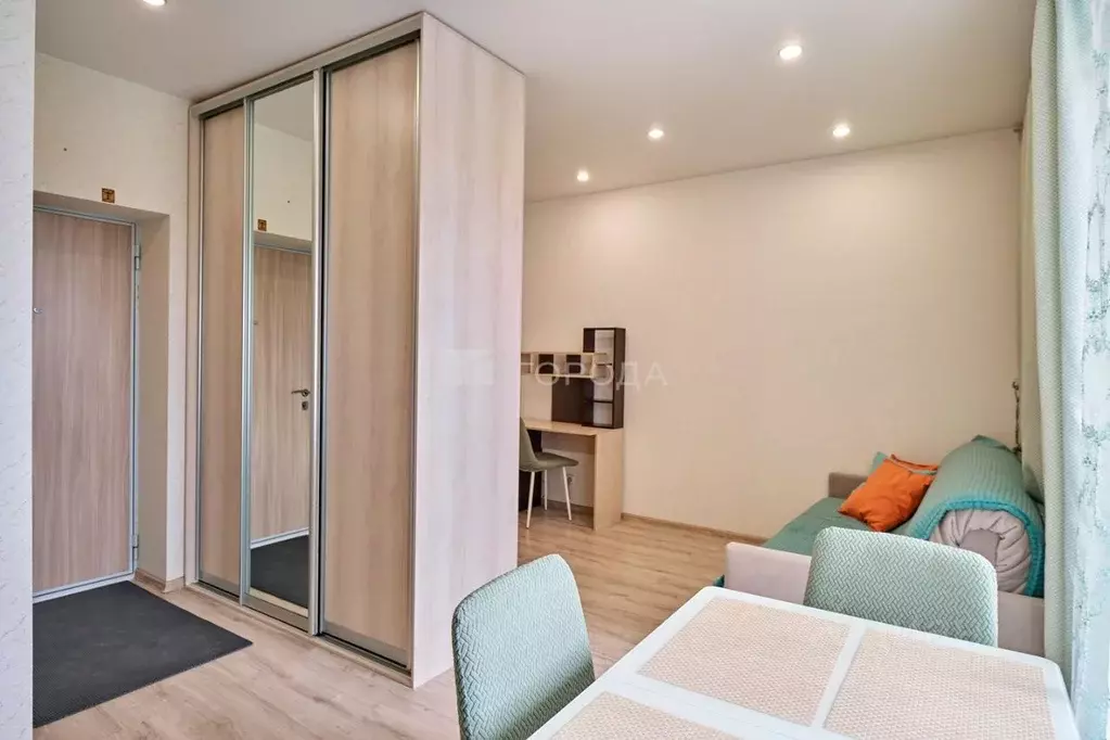 Студия Томская область, Томский район, д. Кисловка, Северный мкр ул. ... - Фото 1