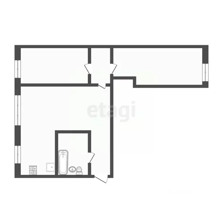 3-к кв. Бурятия, Улан-Удэ ул. Буйко, 27 (53.0 м) - Фото 1