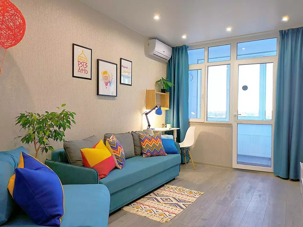 1-к кв. Рязанская область, Рязань ул. Чернышевского, 3 (40.0 м) - Фото 1