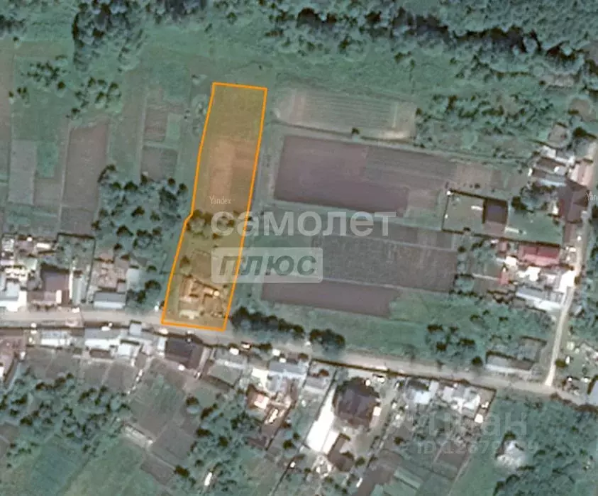 Участок в Липецкая область, Добровский муниципальный округ, с. Панино ... - Фото 2