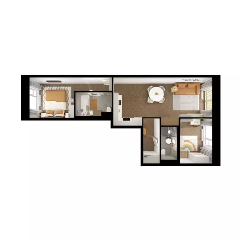 2-к кв. Бурятия, Улан-Удэ ул. Шмидта, 37А (57.22 м) - Фото 2