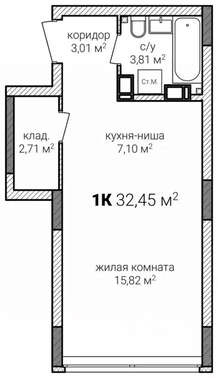 Студия Нижегородская область, Нижний Новгород ул. Героя Советского ... - Фото 1