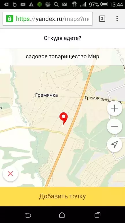 Снт мир курск карта