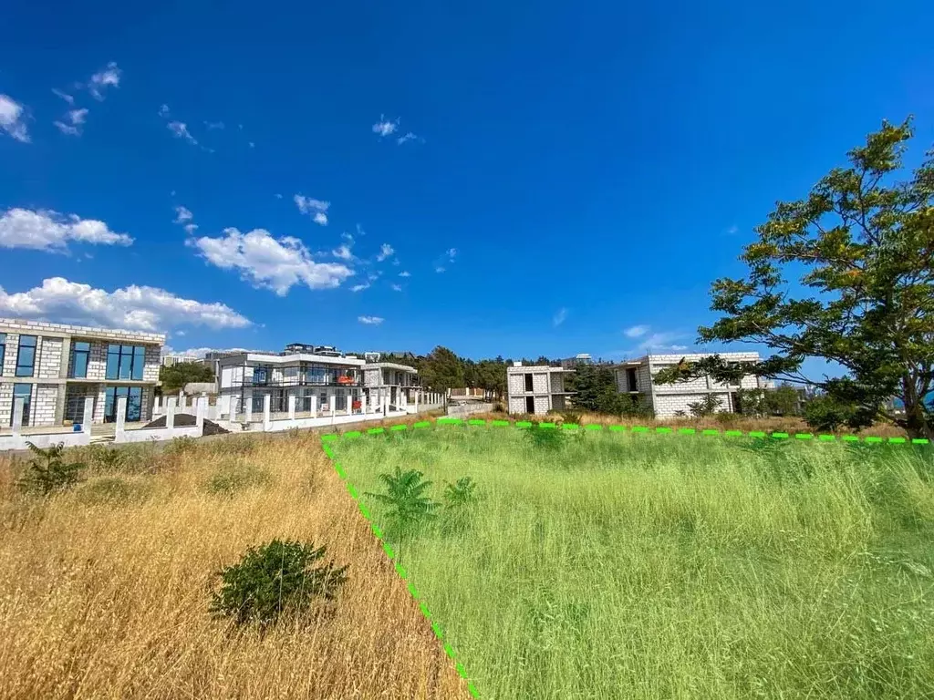 Участок в Крым, Алушта муниципальный округ, пос. Семидворье, Военный ... - Фото 1