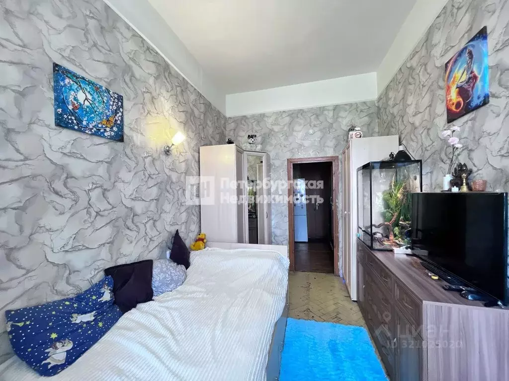 Комната Санкт-Петербург просп. Большой Васильевского острова, 56 (30.7 ... - Фото 2