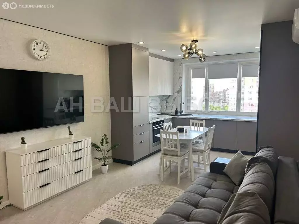 1-комнатная квартира: Дударева, улица Созидателей, 10 (43.3 м) - Фото 2