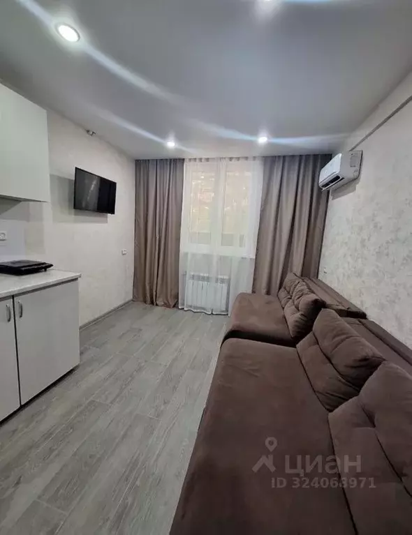 Студия Краснодарский край, Сочи Заречный мкр, ул. Абрикосовая, 29 ... - Фото 1