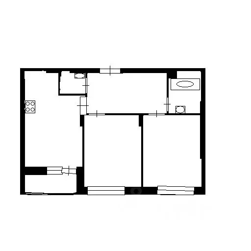 2-к кв. Московская область, Химки Молодежная ул., 74 (58.0 м) - Фото 2