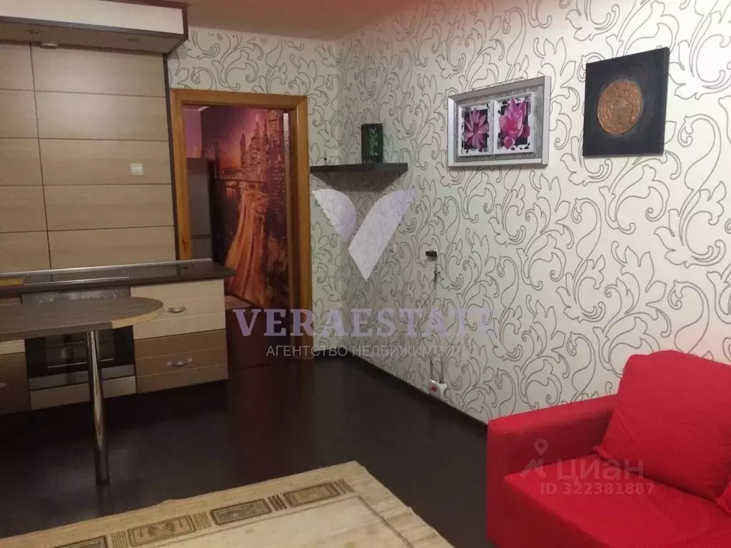 Студия Новосибирская область, Новосибирск Горский мкр, 82 (33.0 м) - Фото 1