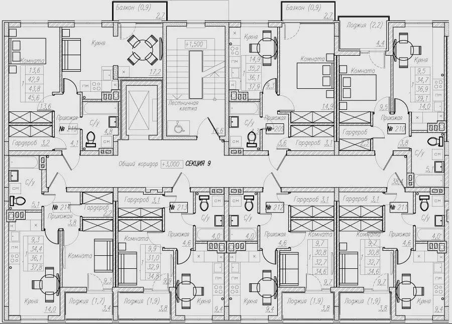 1-к кв. Калининградская область, Пионерский  (36.9 м) - Фото 2