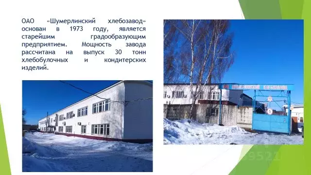 Производственное помещение в Чувашия, Шумерля Сурский проезд, 25 (3600 ... - Фото 1