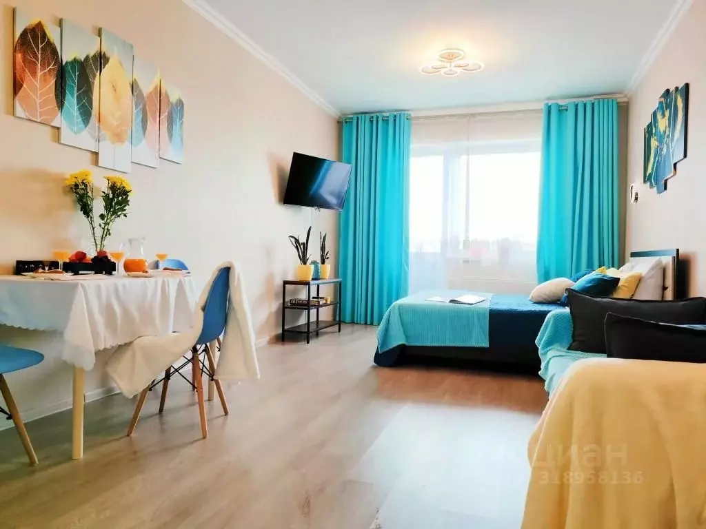 1-к кв. Тверская область, Тверь ул. Коминтерна, 91 (37.0 м) - Фото 1