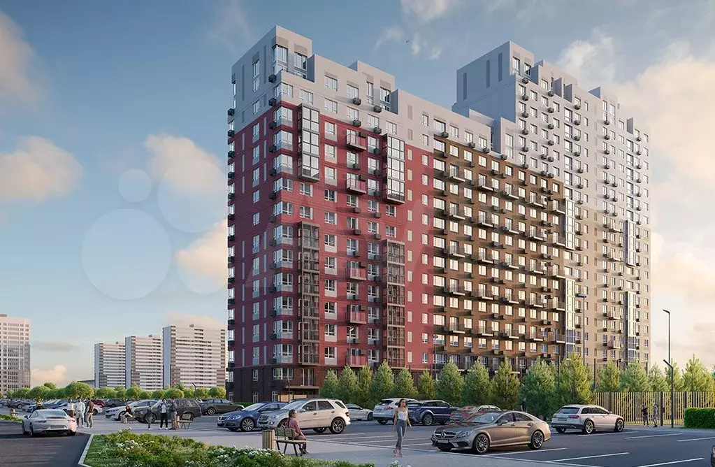 2-к. квартира, 54,7 м, 17/20 эт. - Фото 1