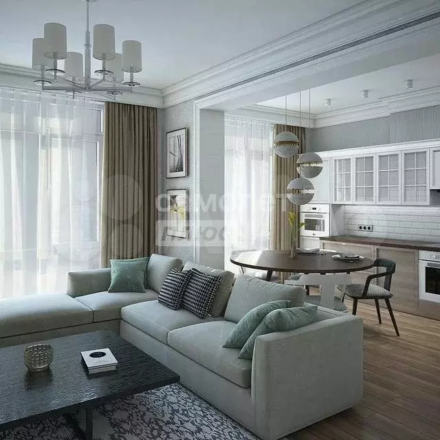 3-к. квартира, 71 м, 10/10 эт. - Фото 1