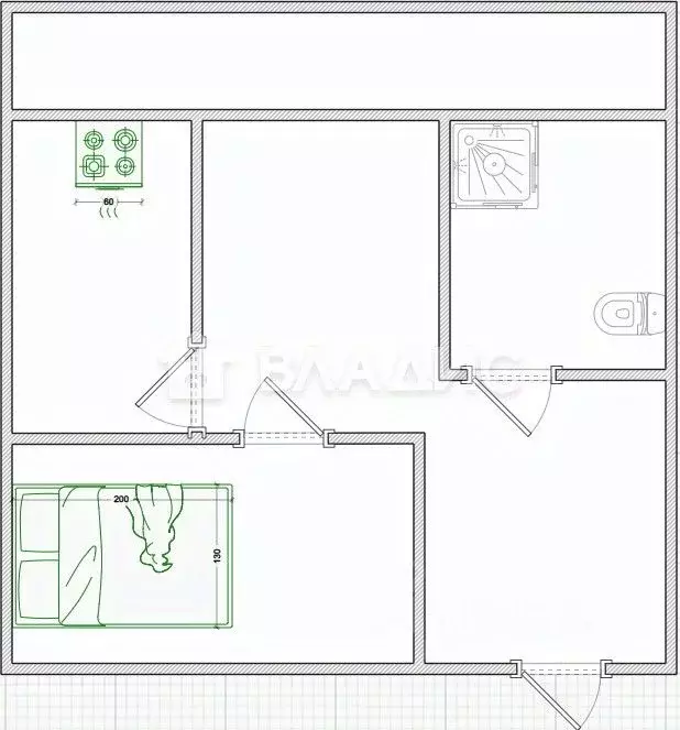Дом в Пензенская область, с. Бессоновка ул. Кудряшова, 274 (85 м) - Фото 2