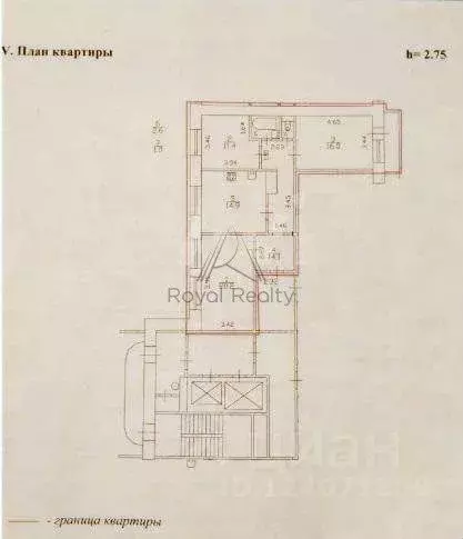 3-к кв. Санкт-Петербург ул. Кораблестроителей, 36/1 (80.0 м) - Фото 1