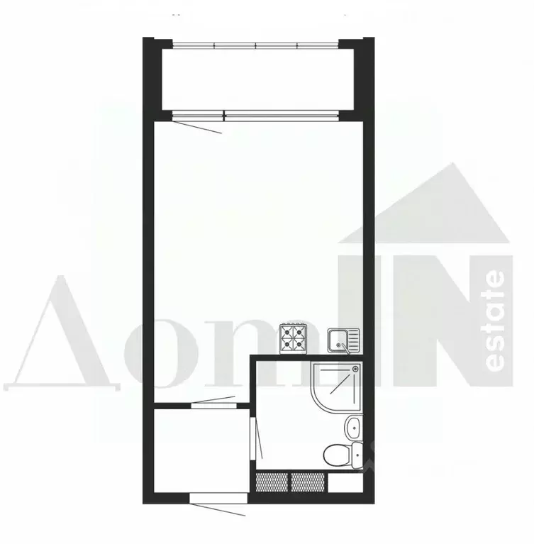 Студия Ленинградская область, Мурино Всеволожский район, ул. Графская, ... - Фото 2