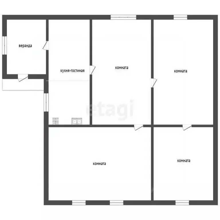 Дом в Краснодарский край, Анапа муниципальный округ, с. Джигинка пер. ... - Фото 2