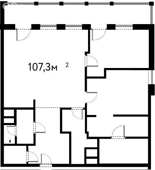 3-комнатная квартира: Светлогорск, Морской бульвар, 21 (107.3 м) - Фото 1