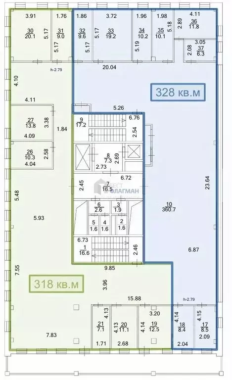 Офис в Москва Подкопаевский пер., 4 (328 м) - Фото 2