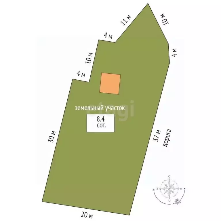 Дом в Архангельская область, Котласский муниципальный округ, СНТ ... - Фото 2