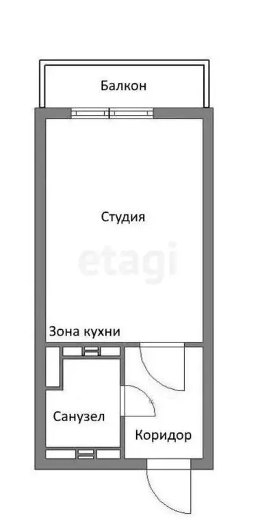Квартира-студия: Сочи, жилой комплекс Кислород (17.3 м) - Фото 0