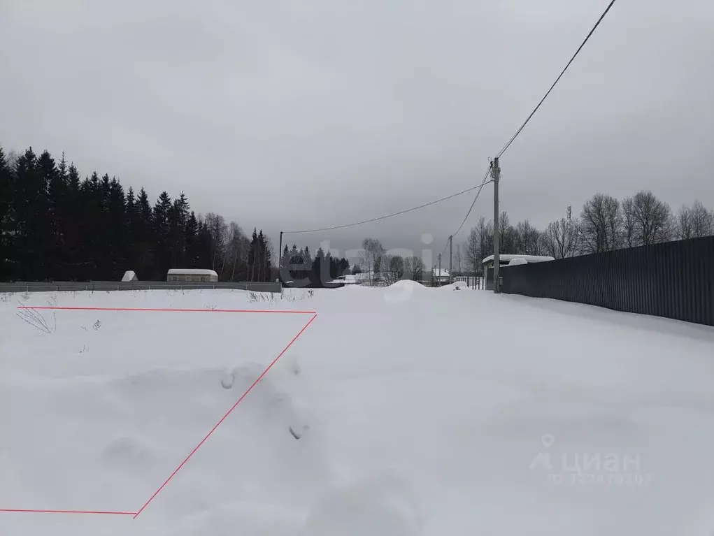 Участок в Калужская область, Боровский муниципальный округ, д. ... - Фото 2