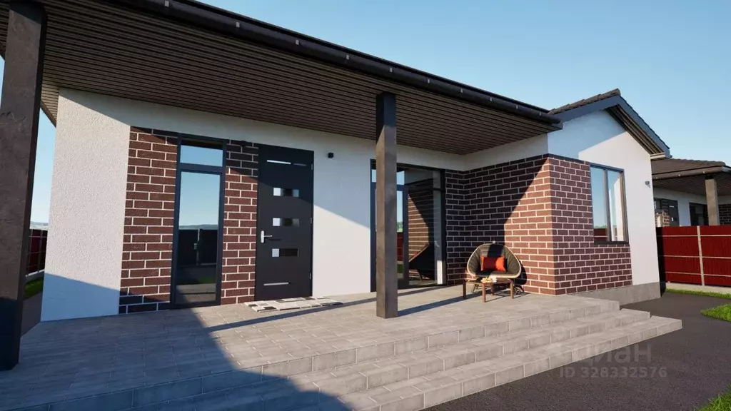 Дом в Крым, Симферопольский район, Добровское с/пос, с. Перевальное ... - Фото 1