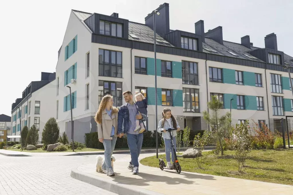 1-к. квартира, 41 м, 2/4 эт. - Фото 0