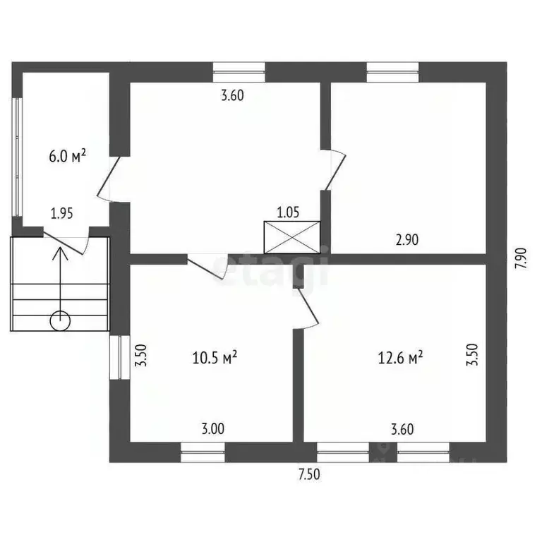 Дом в Ставропольский край, Георгиевский муниципальный округ, ... - Фото 1