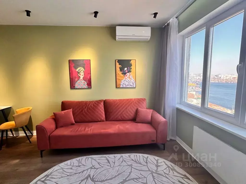 2-к кв. Приморский край, Владивосток ул. Крыгина, 105/1 (46.0 м) - Фото 0