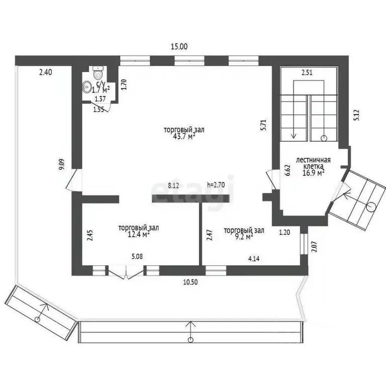 Офис в Белгородская область, Белгород Салют мкр, ул. Дегтярева, 10В ... - Фото 1
