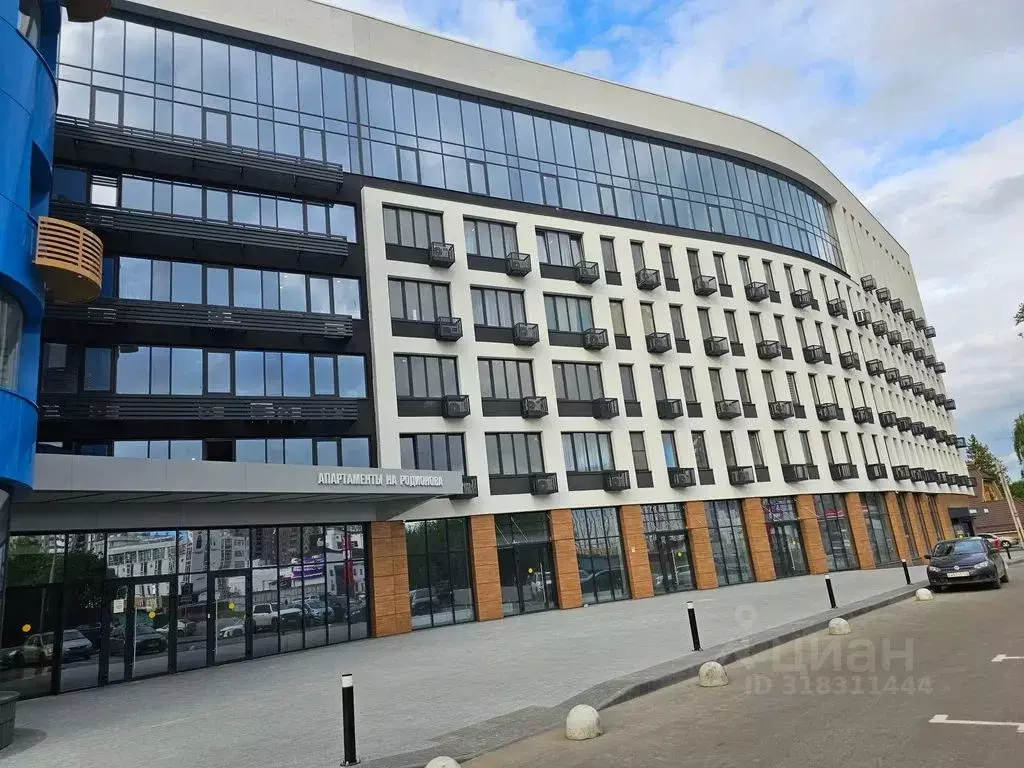 1-к кв. Нижегородская область, Нижний Новгород ул. Родионова, 136Б ... - Фото 2