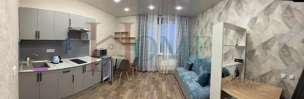 Студия Новосибирская область, Новосибирск Рябиновая ул., 14/1 (26.0 м) - Фото 2