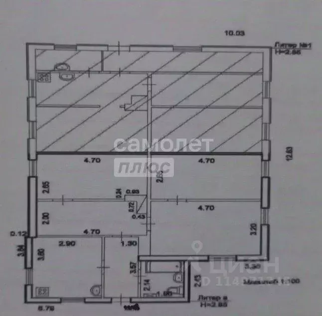 Дом в Калмыкия, Элиста ул. Ю. Клыкова, 8Д (68 м) - Фото 1