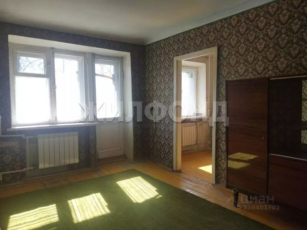 2-к кв. Новосибирская область, Новосибирск ул. Авиастроителей, 1/3 ... - Фото 1