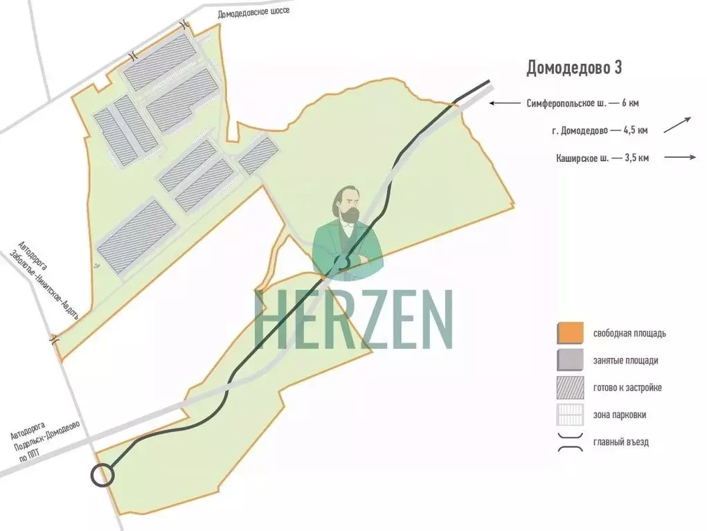 Склад в Московская область, Домодедово городской округ, с. ... - Фото 2