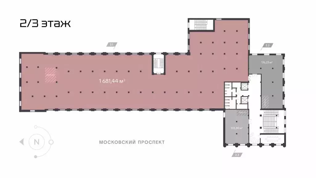 Офис (1681.4 м) - Фото 2