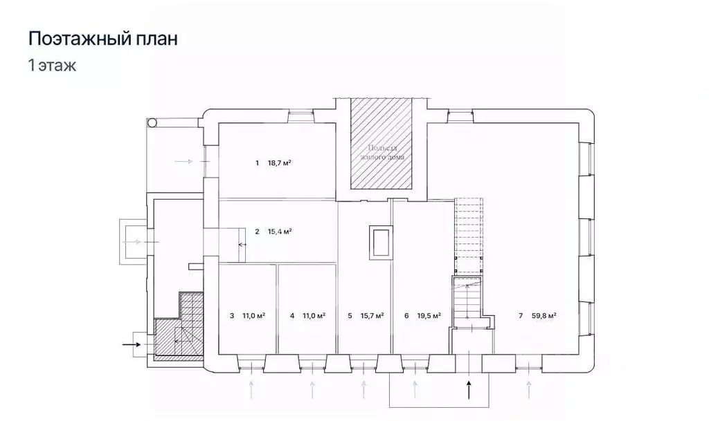 Помещение свободного назначения в Москва Бауманская ул., 33/2С3 (19 м) - Фото 2