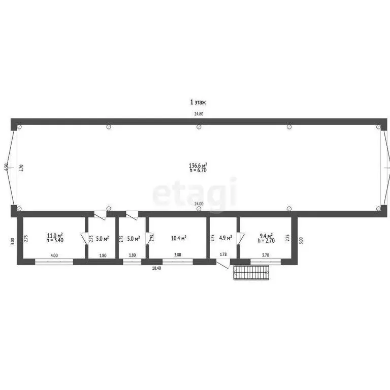 Производственное помещение (191 м) - Фото 2