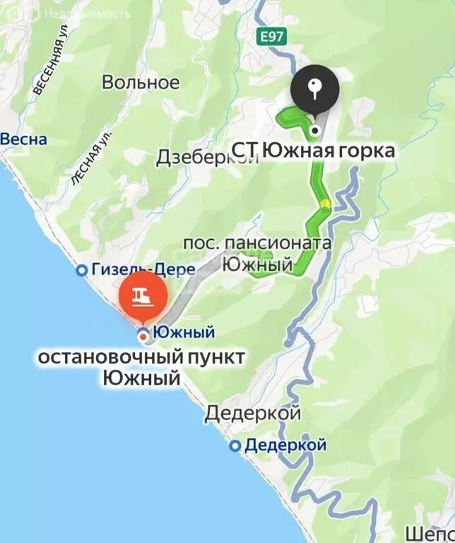 Участок в Краснодарский край, Туапсинский муниципальный округ, СТ ... - Фото 0