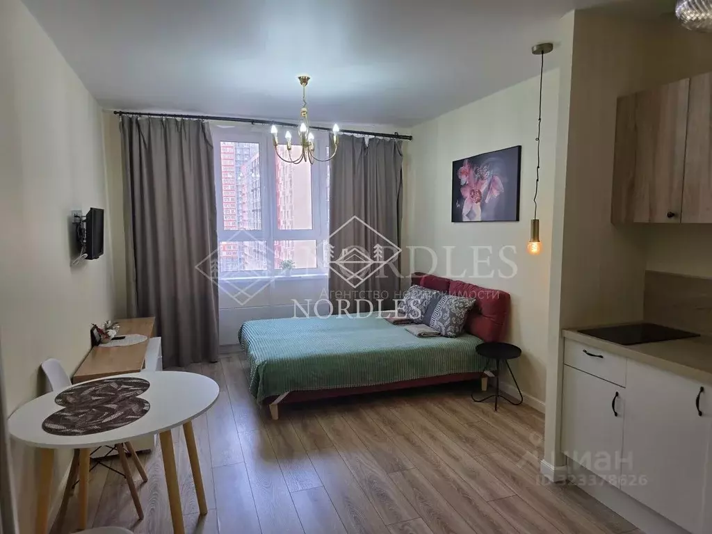 Студия Московская область, Балашиха ул. Яганова, 9 (21.8 м) - Фото 1