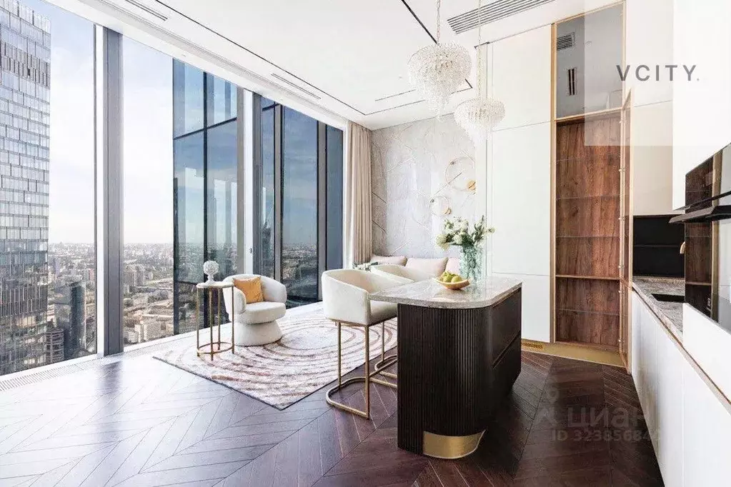 3-к кв. Москва 1-й Красногвардейский проезд, 22с2 (120.0 м) - Фото 1