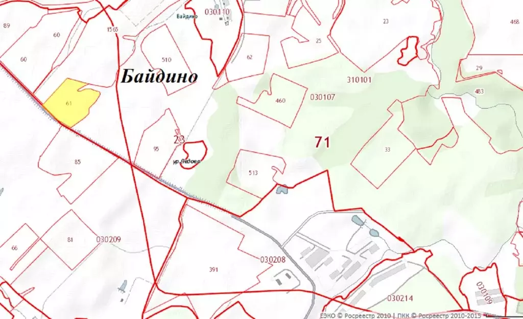 Участок в Тульская область, Ясногорский район, д. Байдино  (16.8 сот.) - Фото 0