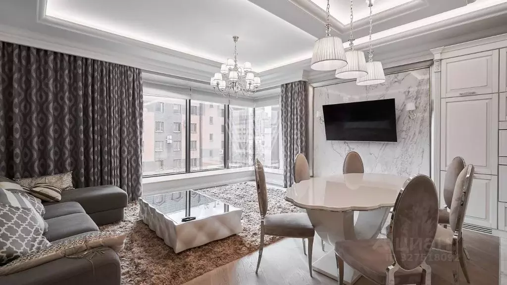 3-к кв. Москва 2-я Звенигородская ул., 11 (102.0 м) - Фото 2