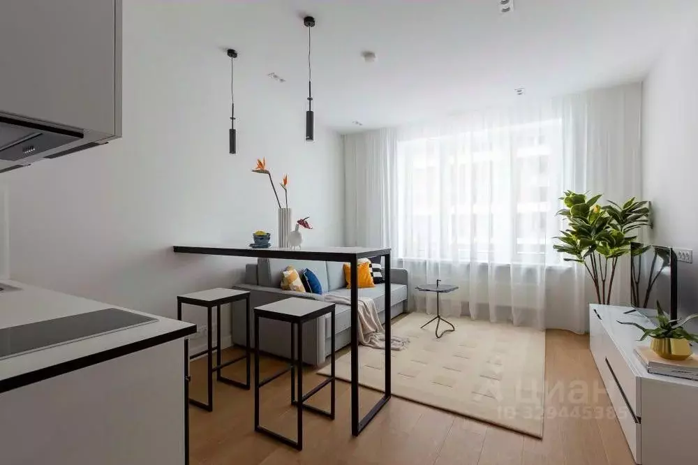 Студия Москва Автозаводская ул., 23Бк2 (22.0 м) - Фото 1