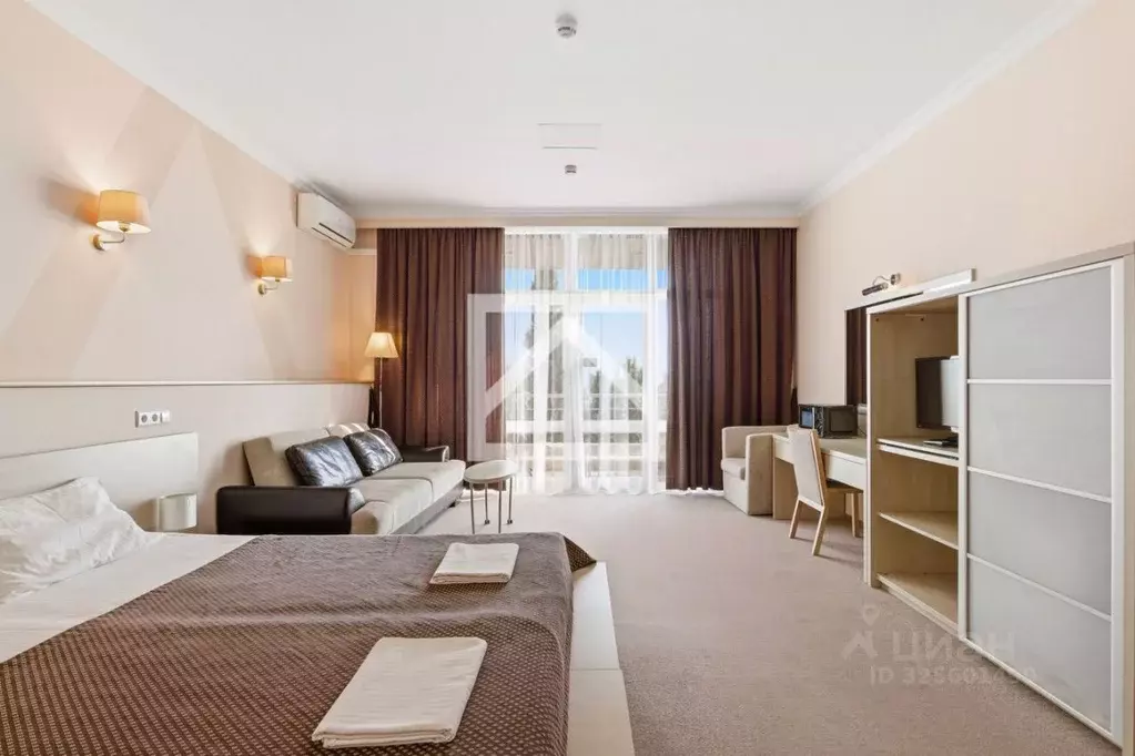 Студия Крым, Алушта ул. Набережная, 4А (45.0 м) - Фото 1